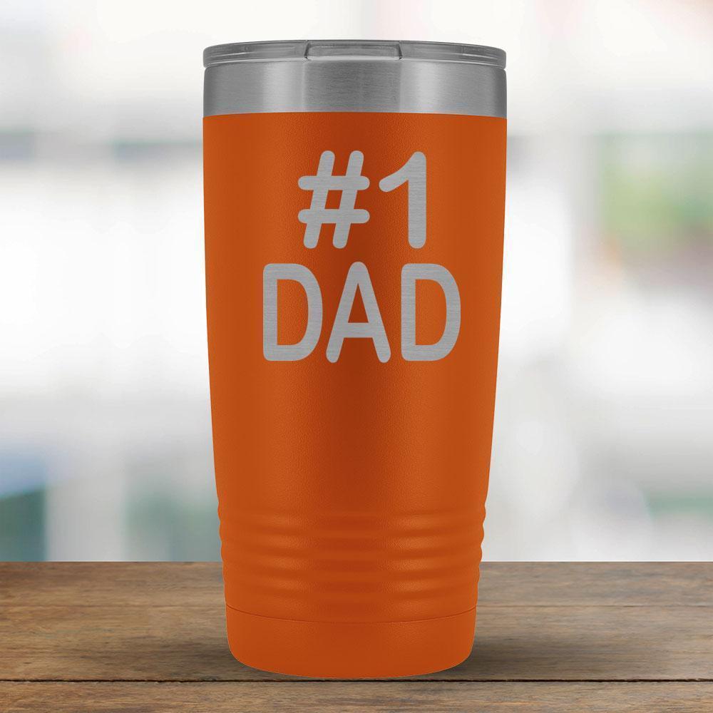 #1 DAD - 20oz Tumbler-KaboodleWorld
