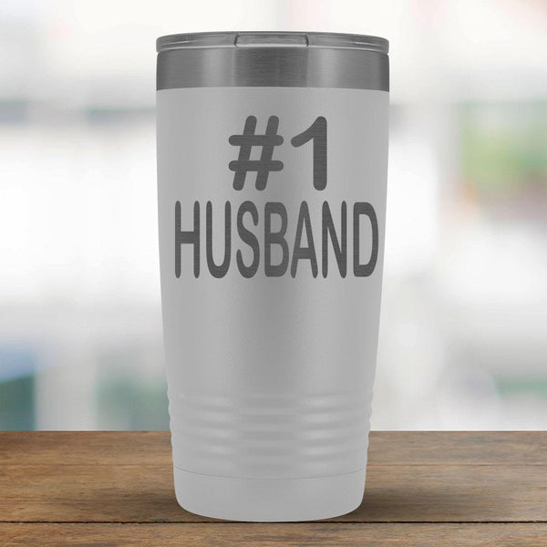 #1 Husband - 20oz Tumbler-KaboodleWorld