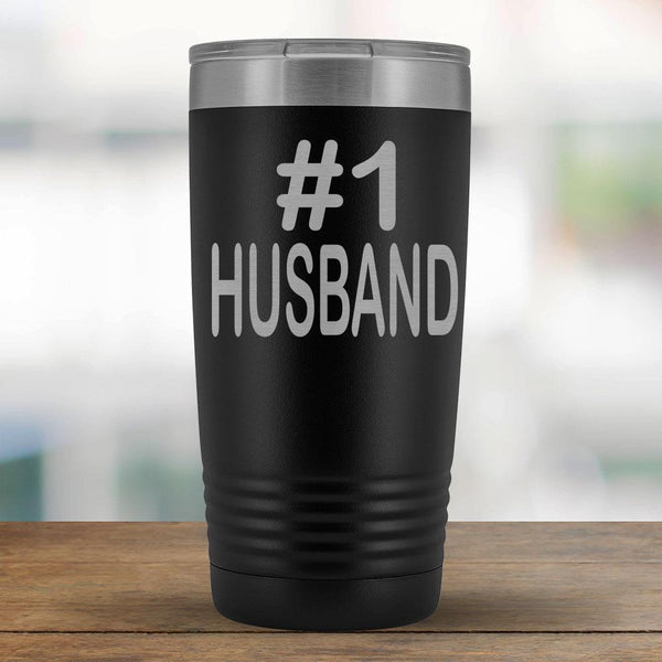 #1 Husband - 20oz Tumbler-KaboodleWorld