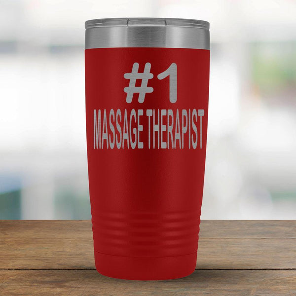 #1 Massage Therapist - 20oz Tumbler-KaboodleWorld