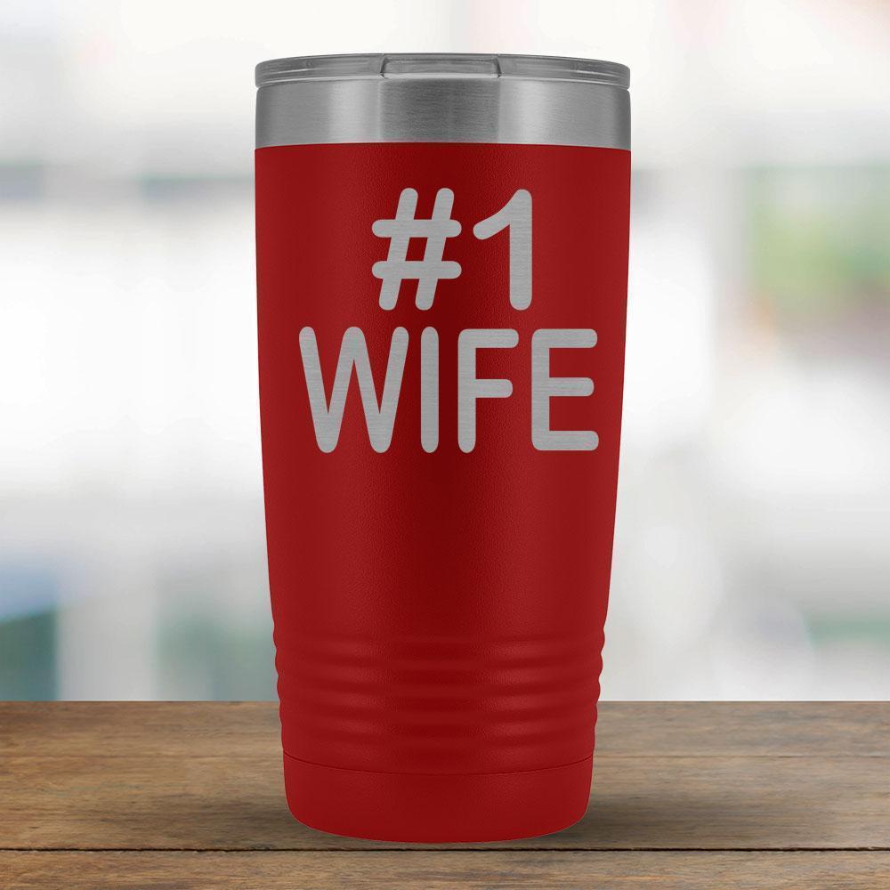 #1 Wife - 20oz Tumbler-KaboodleWorld