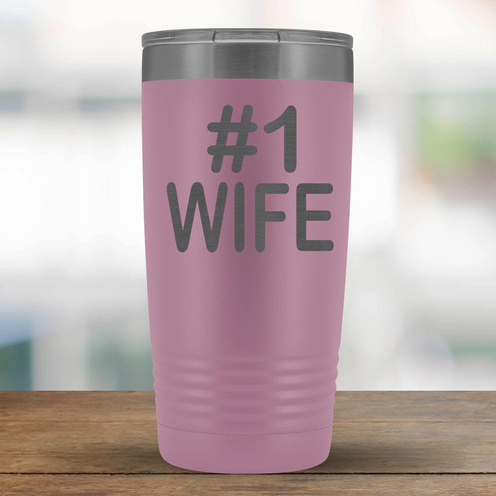 #1 Wife - 20oz Tumbler-KaboodleWorld