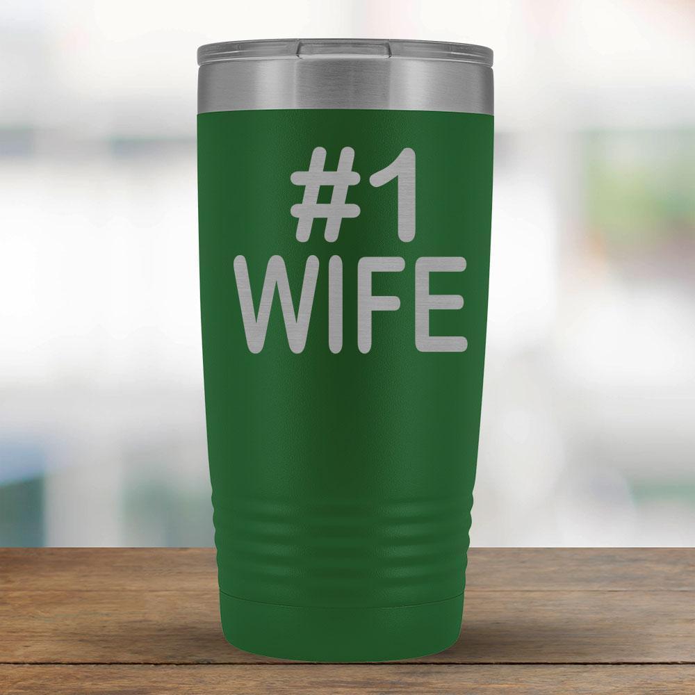 #1 Wife - 20oz Tumbler-KaboodleWorld