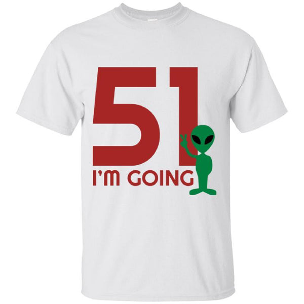 51 I'm Going - Cotton T-Shirt-KaboodleWorld