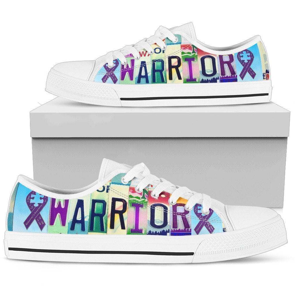 Alzheimer Warrior Low Top Shoes - Men-KaboodleWorld