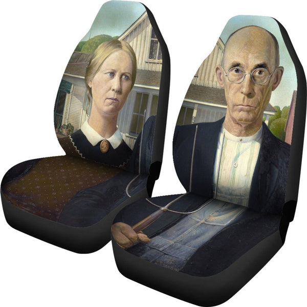 American Gothic Car Seat Covers-KaboodleWorld