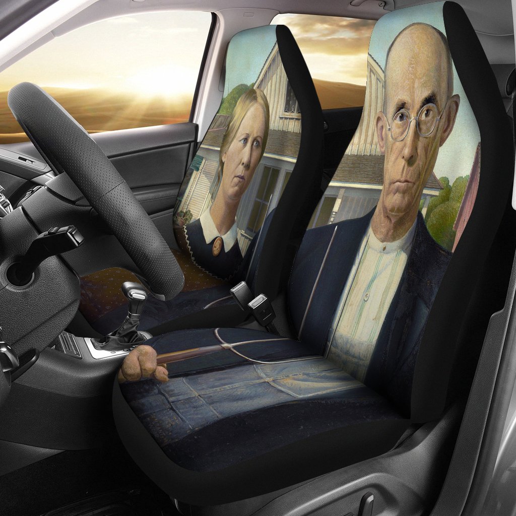 American Gothic Car Seat Covers-KaboodleWorld