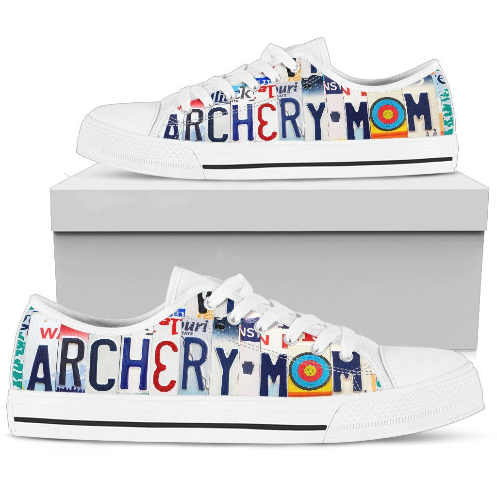 Archery Mom Low Top Shoes-KaboodleWorld