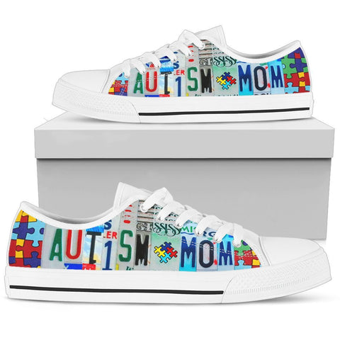Autism Mom Low Top Shoes-KaboodleWorld