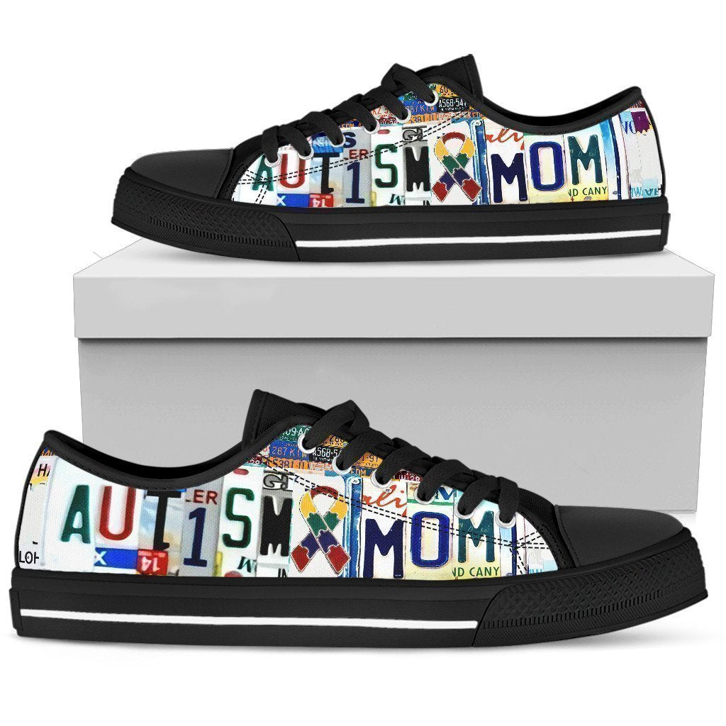 Autism Mom Low Top Shoes-KaboodleWorld