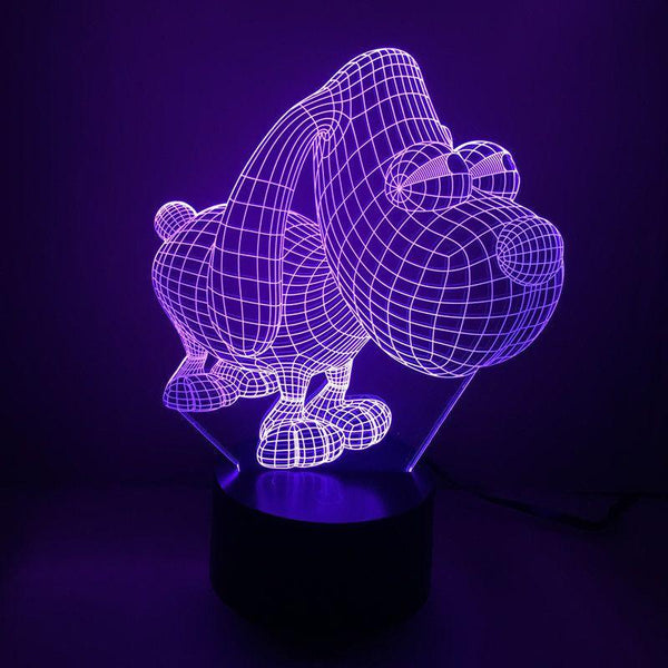 Awesome Dog Night Light Lamp-KaboodleWorld