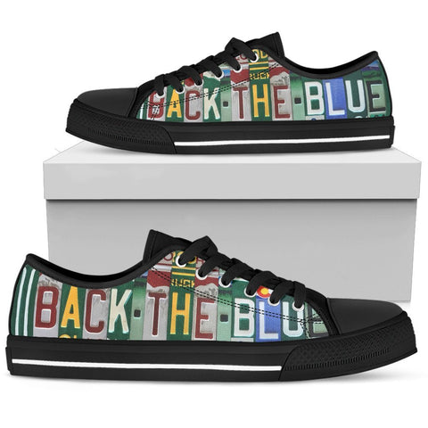 Back The Blue Low Top-KaboodleWorld