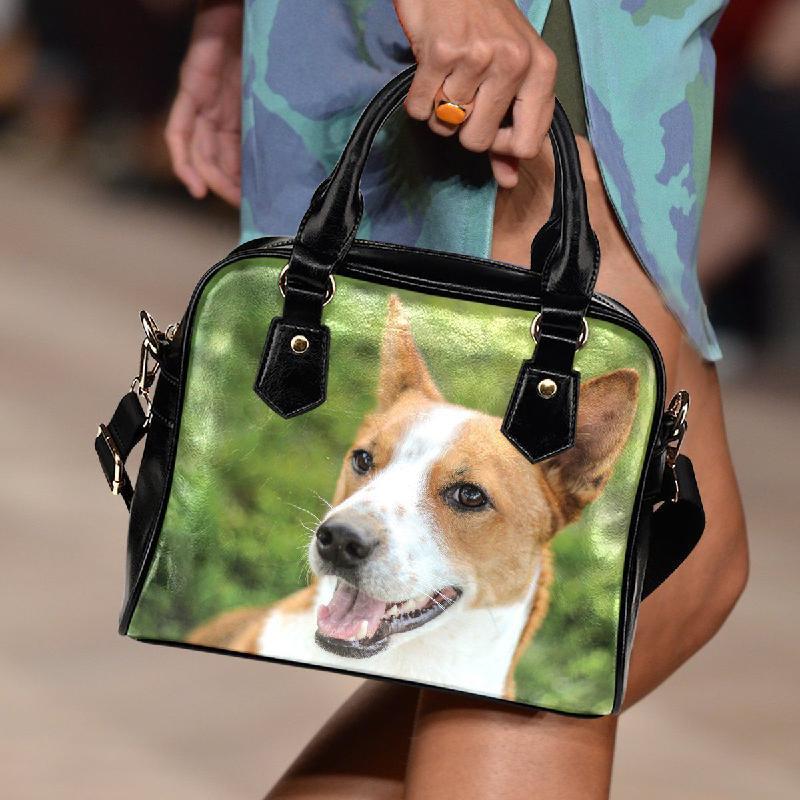 Basenji Shoulder Bag-KaboodleWorld