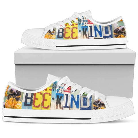 Bee Kind Low Top Shoes-KaboodleWorld