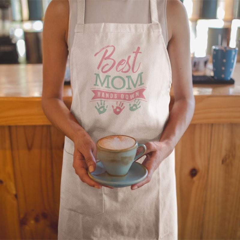 Best Mom Hands Down - Apron-KaboodleWorld