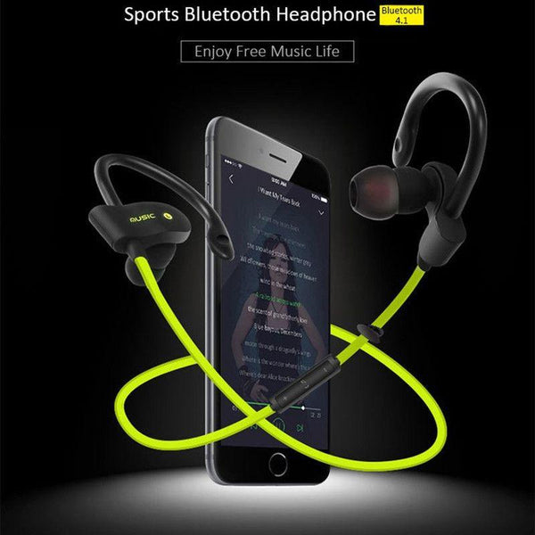Best Ubit Wireless Bluetooth Sport Headphones w Mic-KaboodleWorld