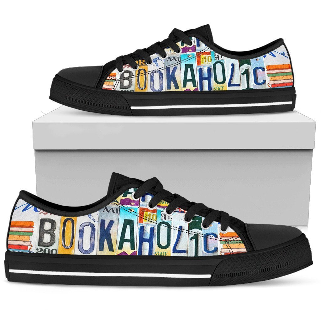 Bookaholic Low Top Shoes-KaboodleWorld