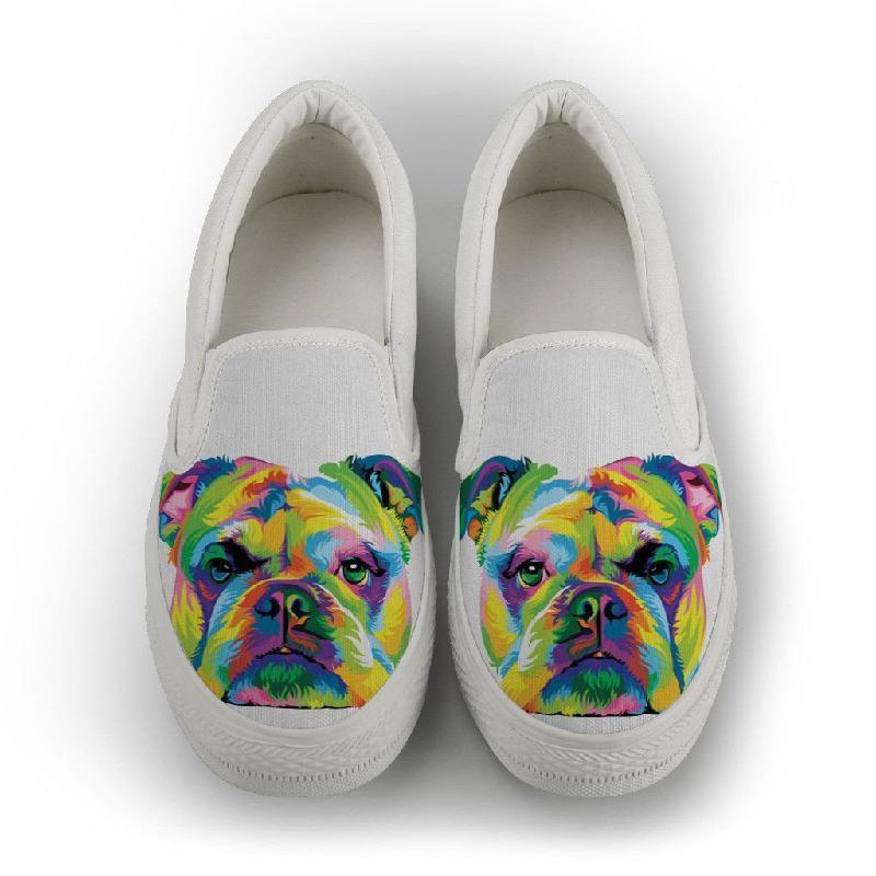 Bulldog Slip-on Shoes Men-KaboodleWorld