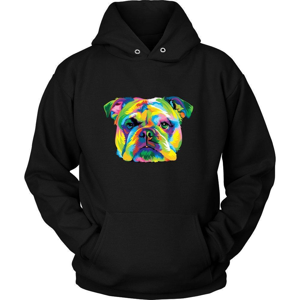 Bulldog Unisex Dog Hoodie-KaboodleWorld