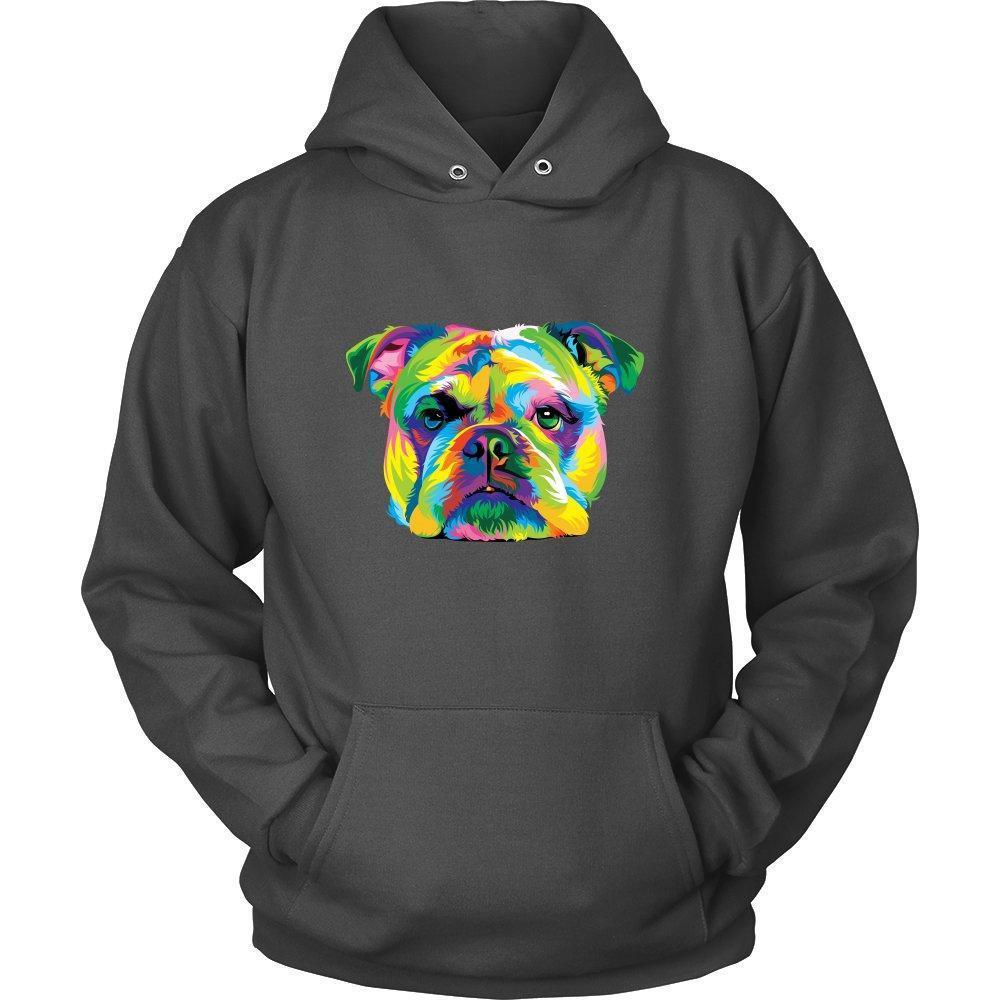 Bulldog Unisex Dog Hoodie-KaboodleWorld