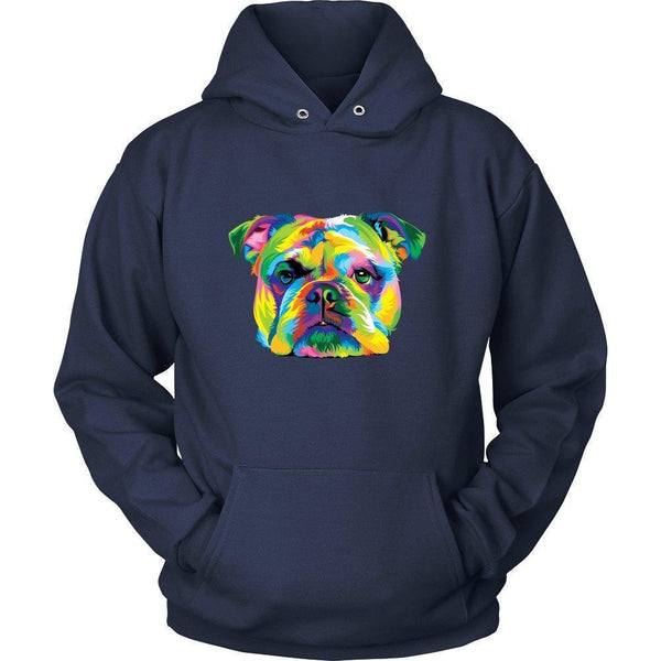 Bulldog Unisex Dog Hoodie-KaboodleWorld