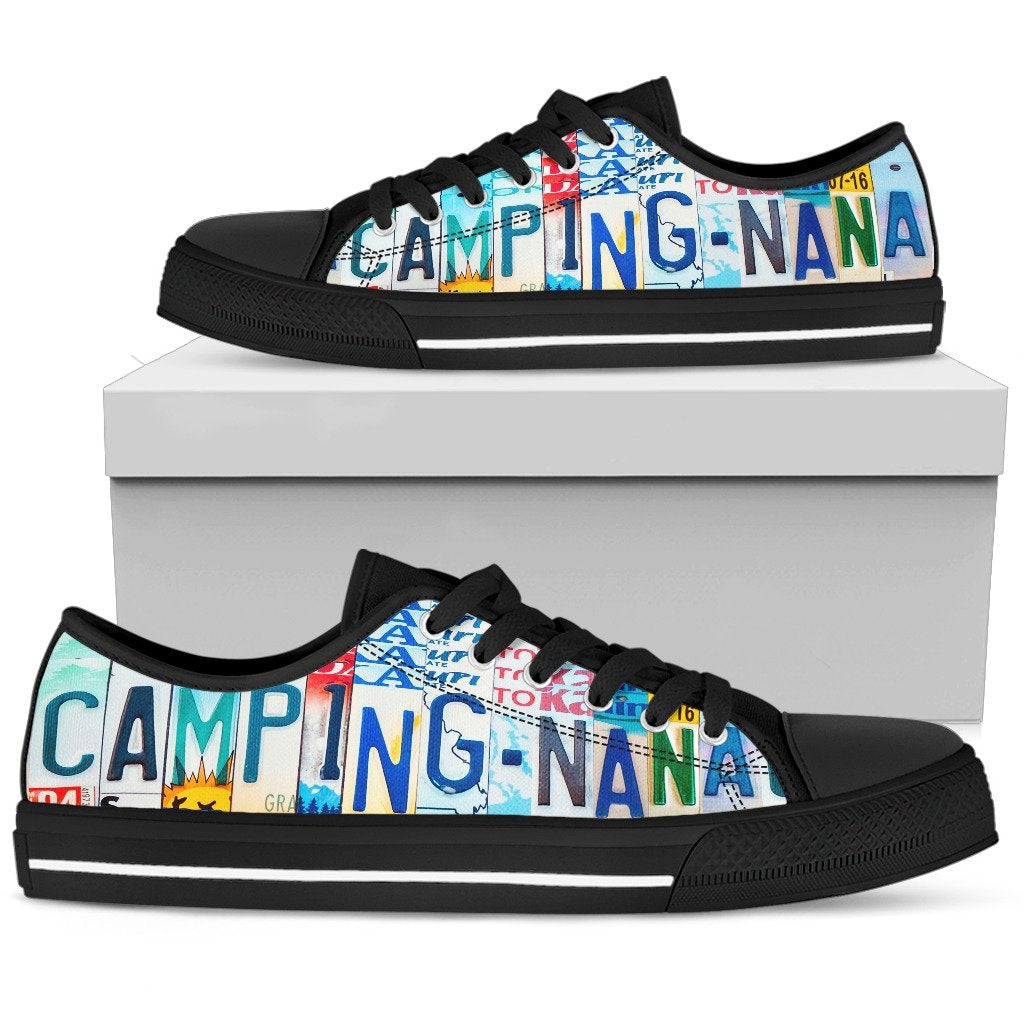 Camping Nana Low Top Shoes-KaboodleWorld
