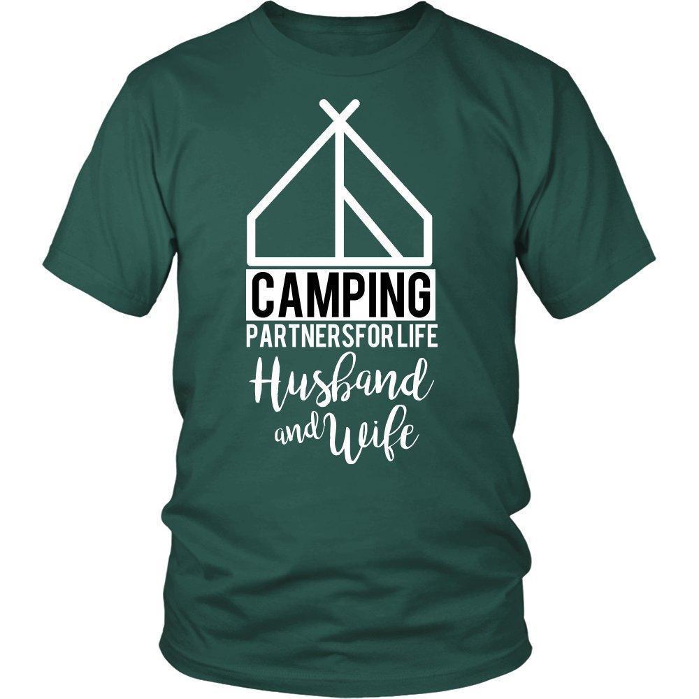 'Camping Partners for Life' T-Shirt-KaboodleWorld