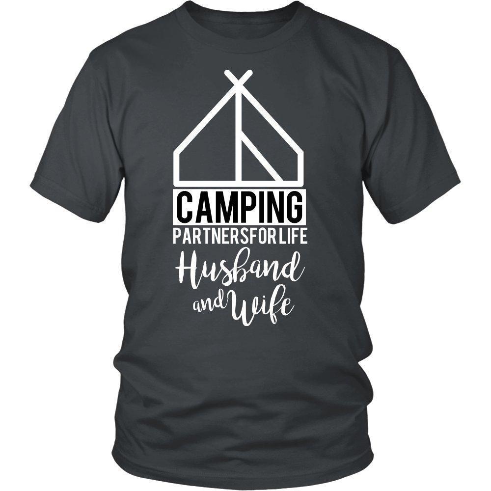 'Camping Partners for Life' T-Shirt-KaboodleWorld