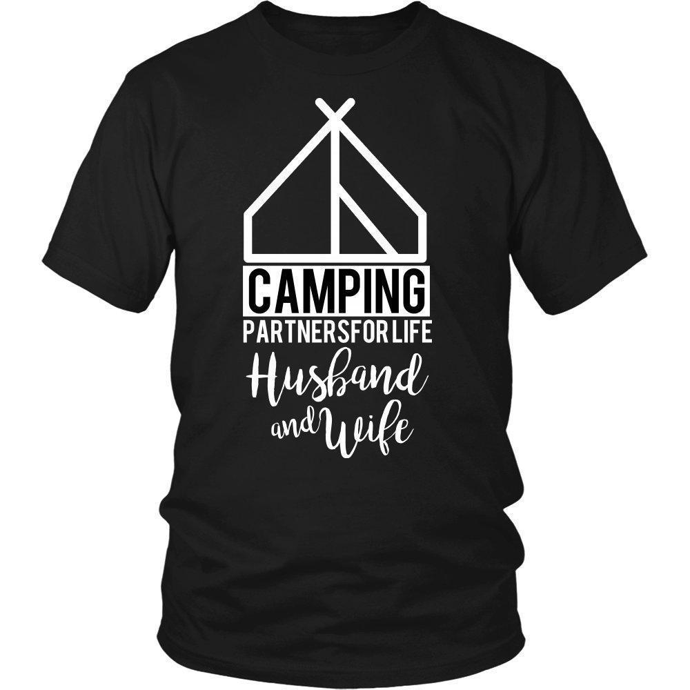 'Camping Partners for Life' T-Shirt-KaboodleWorld