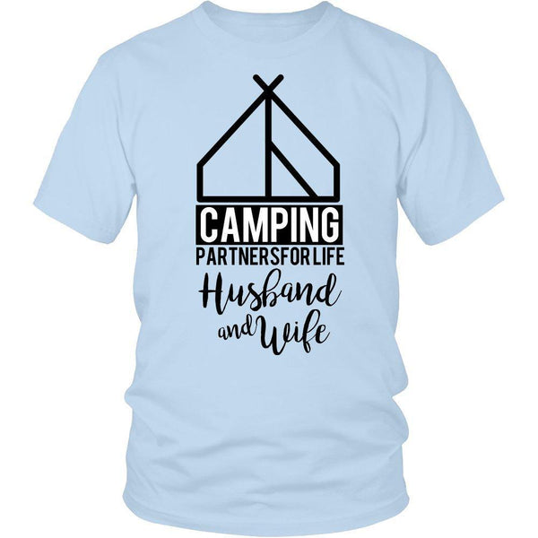 'Camping Partners for Life' T-Shirt-KaboodleWorld