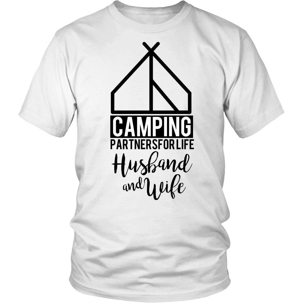 'Camping Partners for Life' T-Shirt-KaboodleWorld