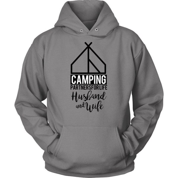 'Camping Partners for Life' Unisex Hoodie-KaboodleWorld