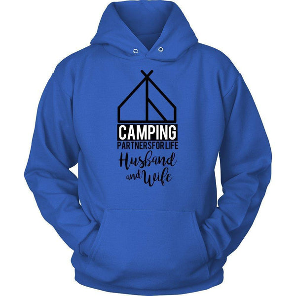 'Camping Partners for Life' Unisex Hoodie-KaboodleWorld