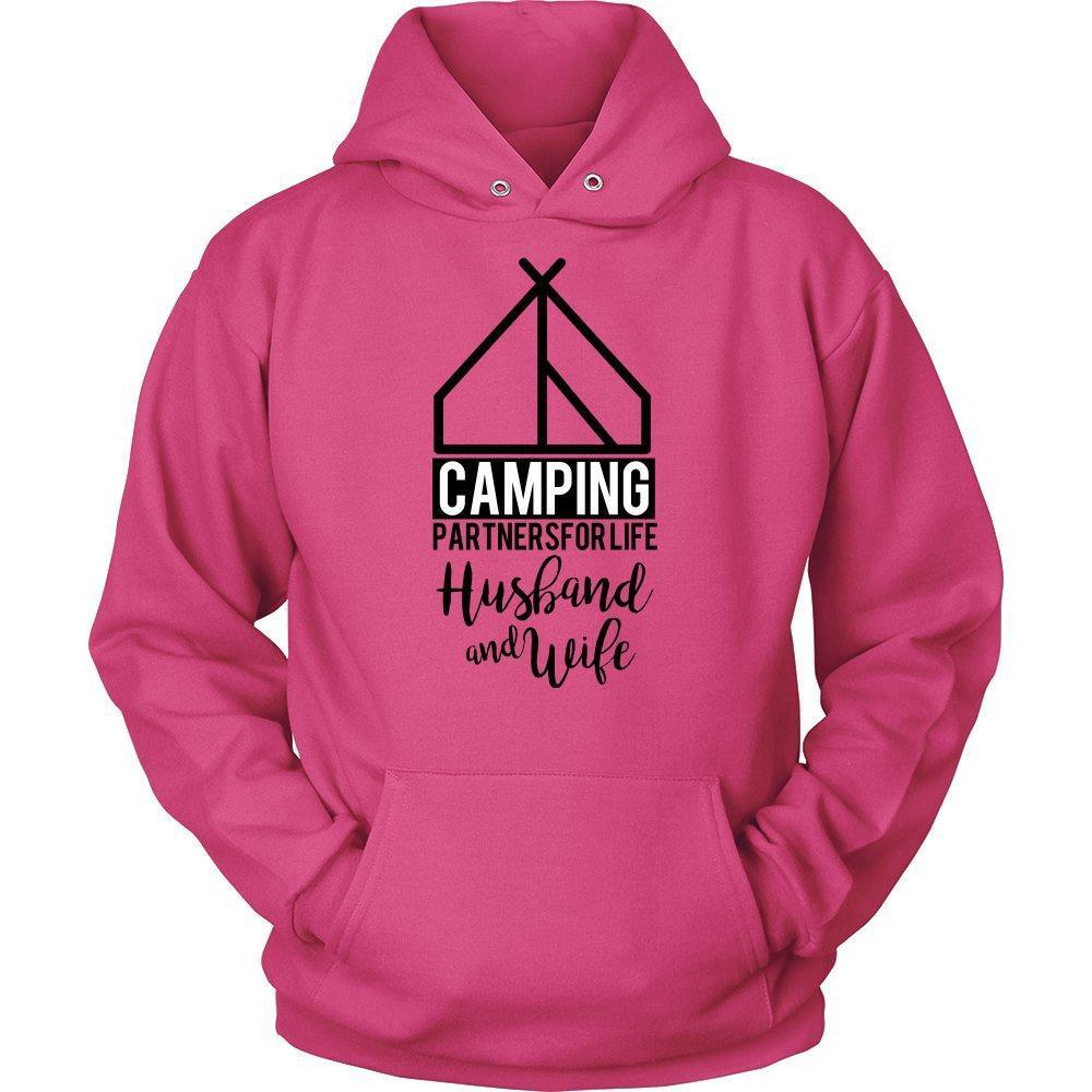 'Camping Partners for Life' Unisex Hoodie-KaboodleWorld