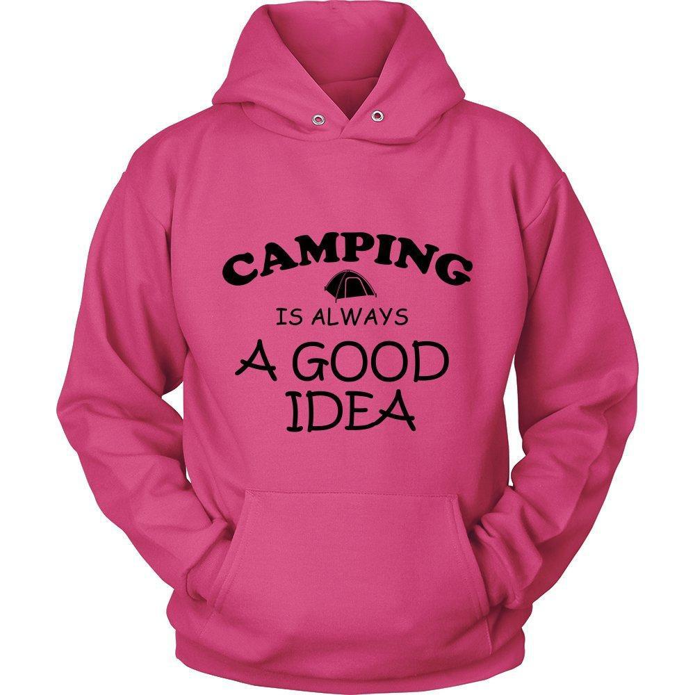 Camping is Always a Good Idea Unisex Hoodie - B-KaboodleWorld