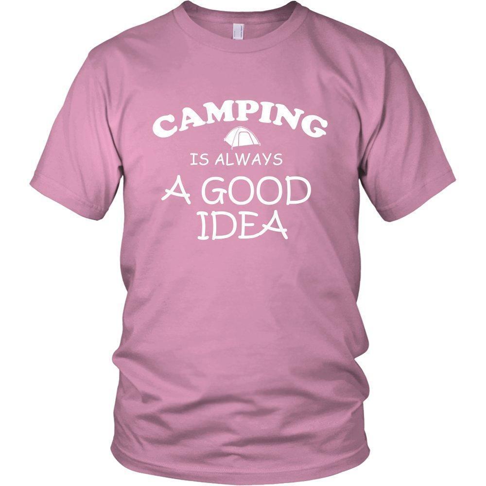 Camping is Always a Good Idea Unisex Shirt - W-KaboodleWorld