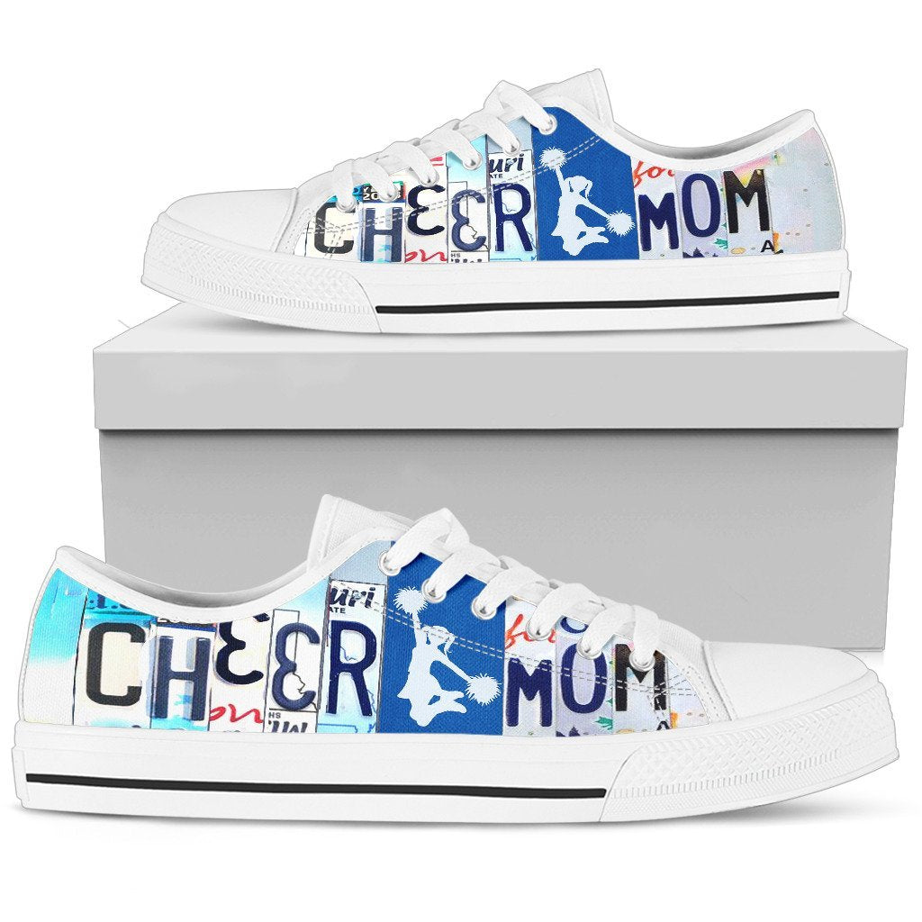 Cheer Mom Low Top Shoes-KaboodleWorld