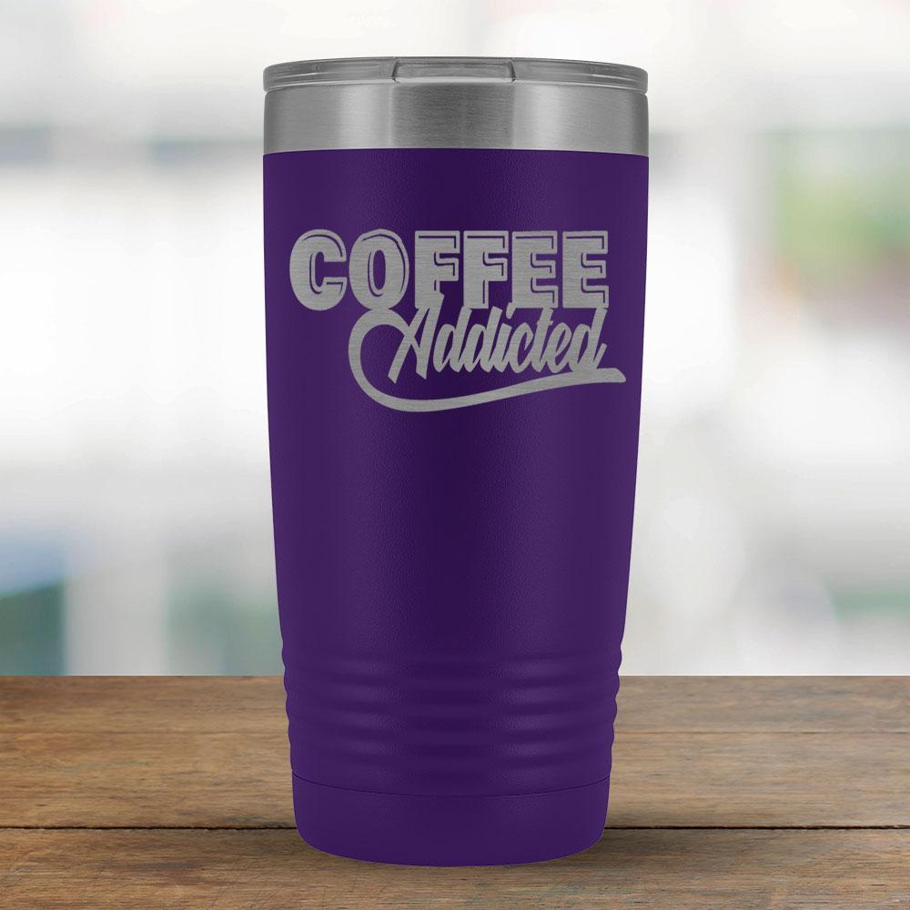 Coffee Addicted - 20oz Tumbler-KaboodleWorld