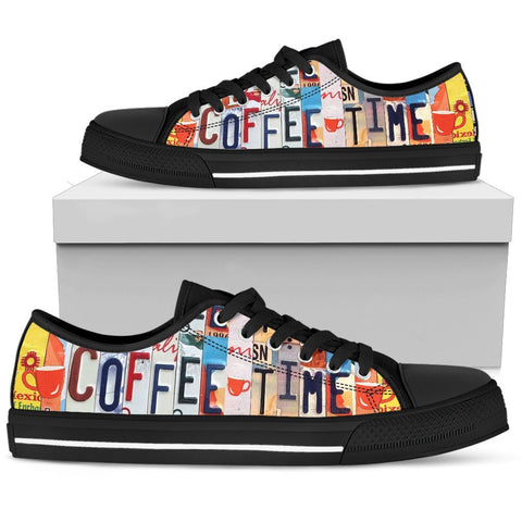 Coffee Time Low Top Shoes-KaboodleWorld
