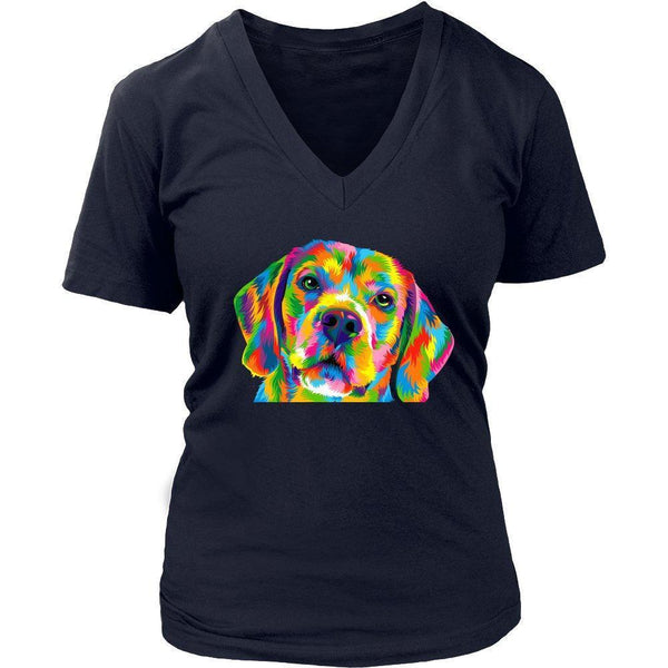 Colorful Beagle Shirt-KaboodleWorld