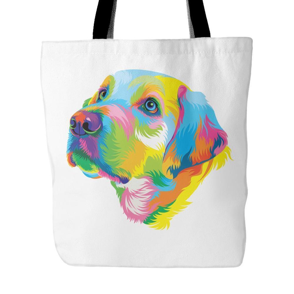 Colorful Labrador Tote-KaboodleWorld
