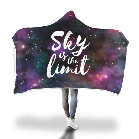 Comfy Sky is the Limit Hooded Blanket-KaboodleWorld