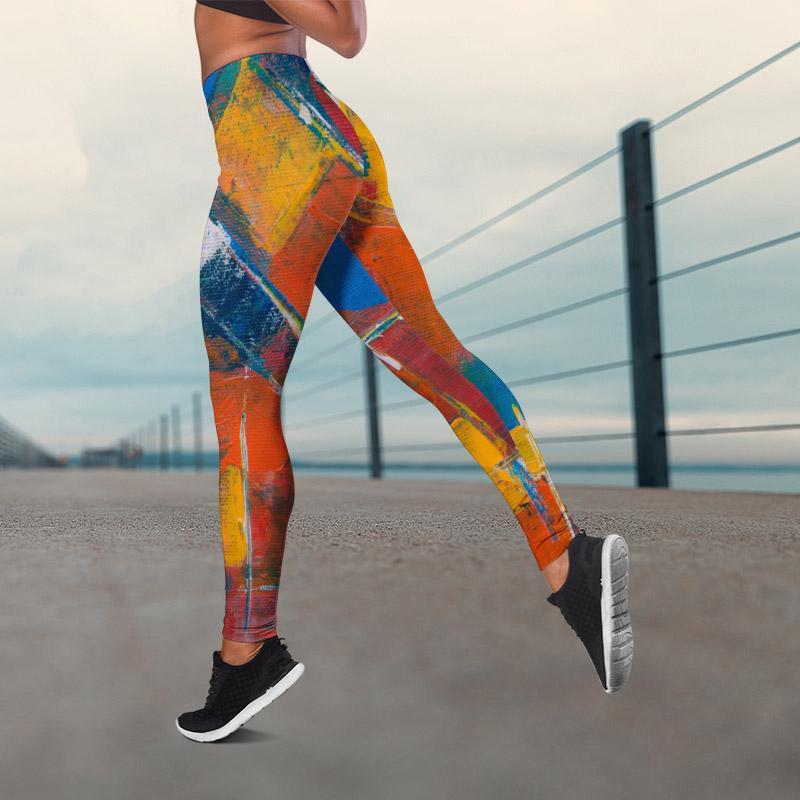 Comfy Vibrant Legging - Graffiti 16-KaboodleWorld