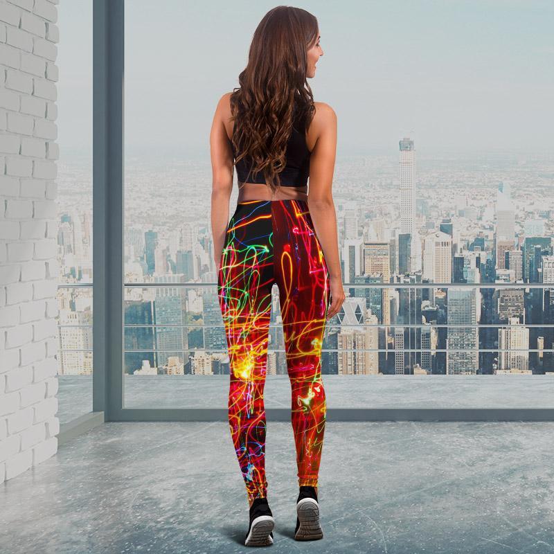 Comfy Vibrant Legging - Graffiti 17-KaboodleWorld