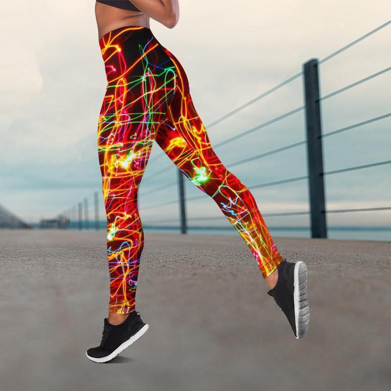 Comfy Vibrant Legging - Graffiti 17-KaboodleWorld