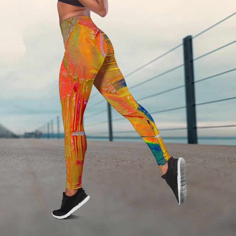 Comfy Vibrant Legging - Graffiti 23-KaboodleWorld