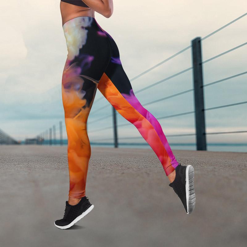 Comfy Vibrant Legging - Graffiti 24-KaboodleWorld