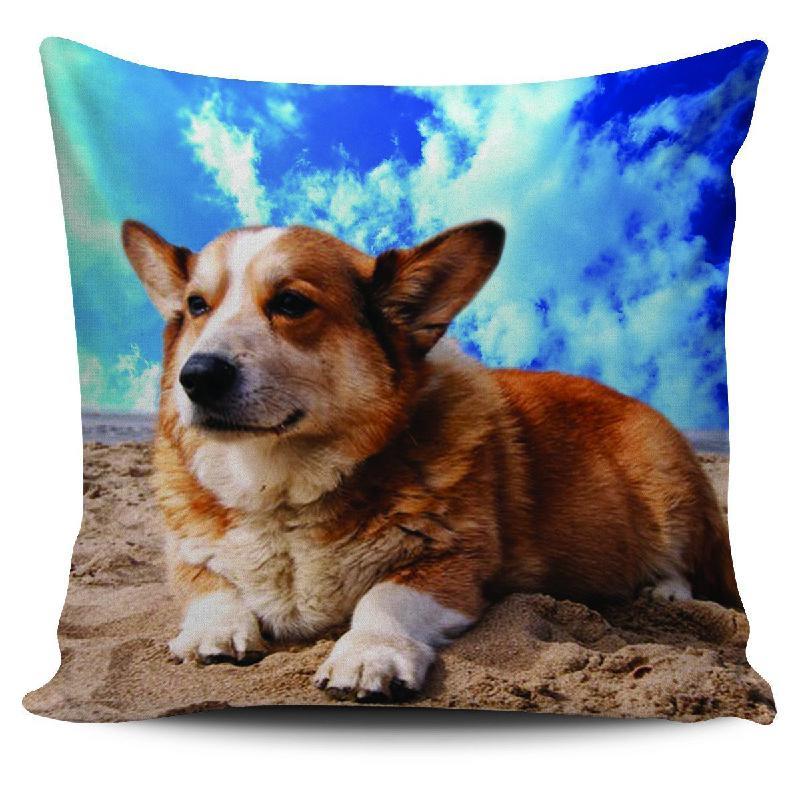 Corgi Pillow Cover-KaboodleWorld