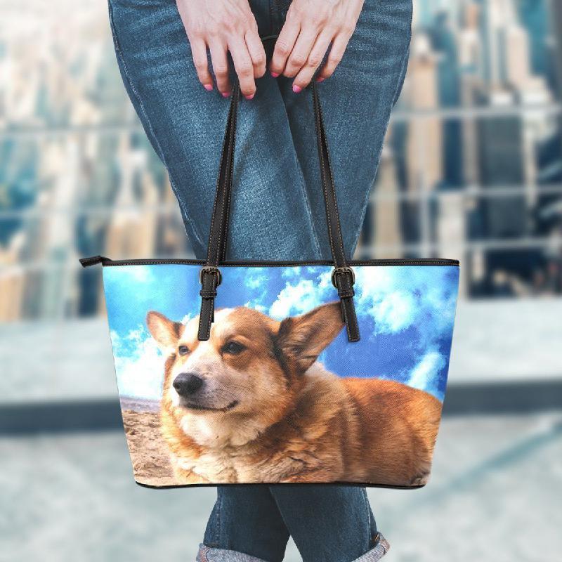 Corgi Small Tote-KaboodleWorld