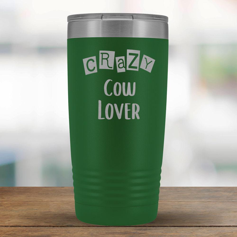 Crazy Cow Lover - 20oz Tumbler-KaboodleWorld